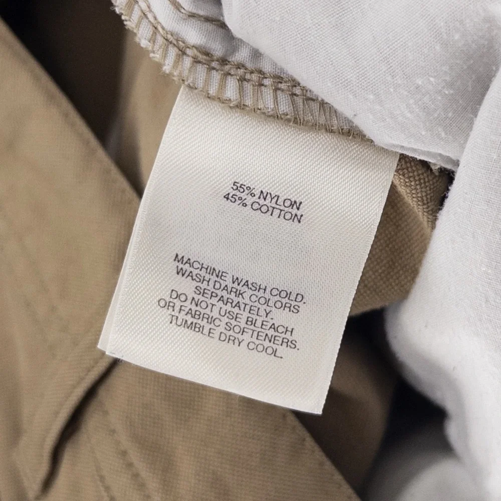 REI Cargo Shorts Mens 40 Pockets Canvas Outdoors Y2K Hiking Outdoor Beige 7